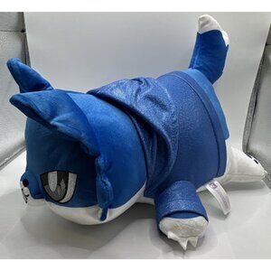 Aphmau Meemeows Plush 11" Mystery Cat Wolf Animal EIN Blue With Hoodie